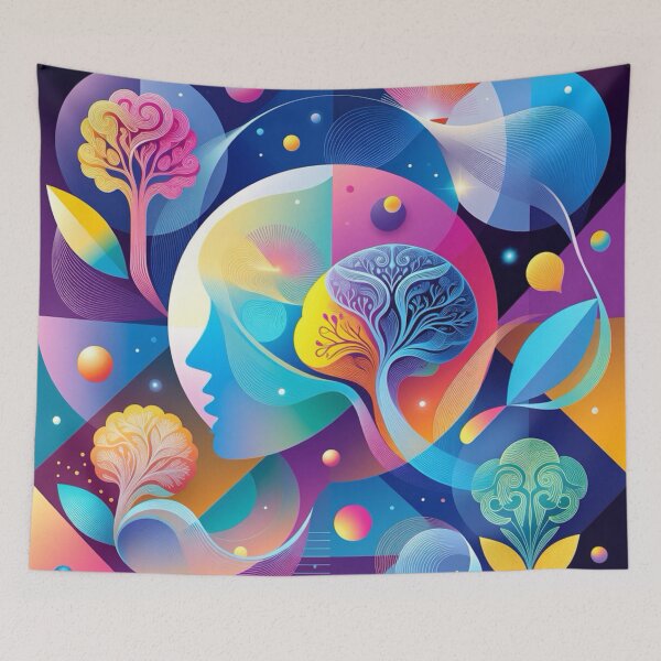 Item preview, Mind in Bloom designed and sold by TinCatOutPost.