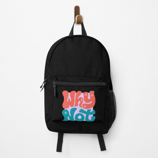 Item preview, Why Not – Bold Retro Typography Motivational Quote Design designed and sold by ULTIMATE CREATIONS.