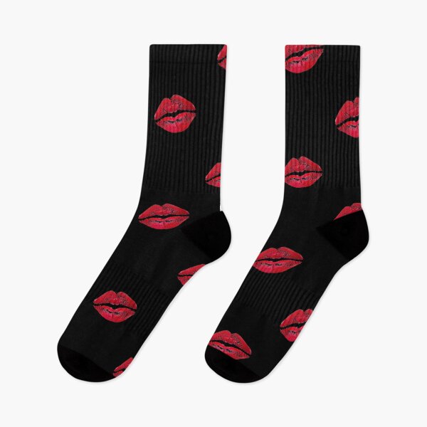 Artikelvorschau, Kunst mit rotem Lippenstiftkuss – Valentinstags-Liebesdruck entworfen und verkauft von Rhym3Zone.