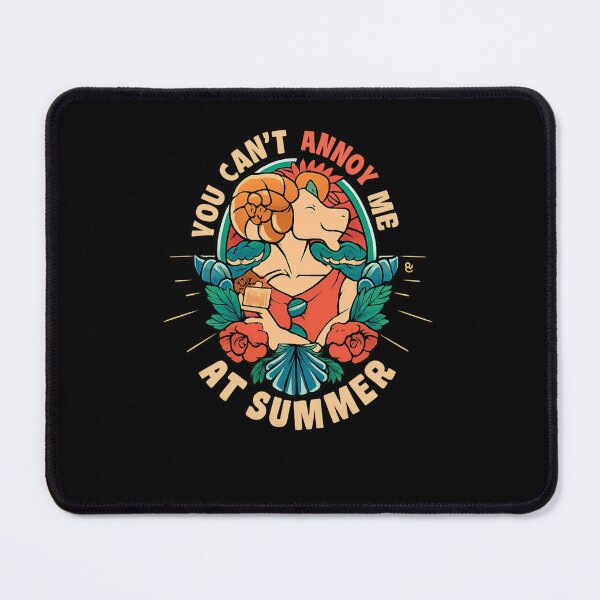 Item preview, You Can’t Annoy Me at Summer – Aries Zodiac Illustration designed and sold by PowerSSales.