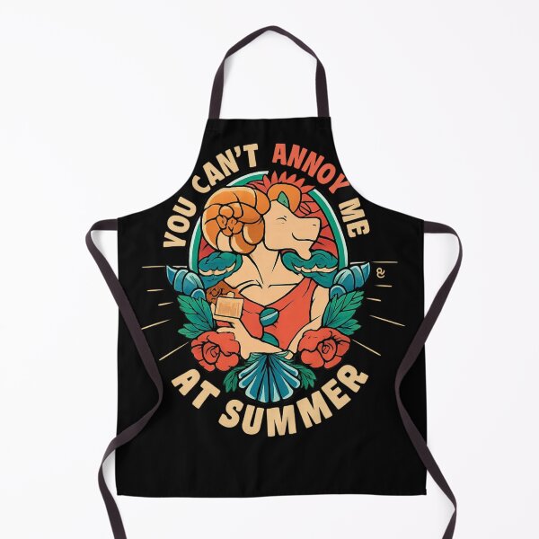 Item preview, You Can’t Annoy Me at Summer – Aries Zodiac Illustration designed and sold by PowerSSales.