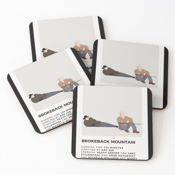 Item preview,  Brokeback Mountain Minimalist Poster designed and sold by NUTELLA-X.