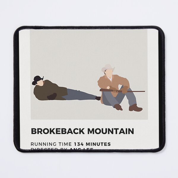 Item preview, Brokeback Mountain Minimalist Poster designed and sold by NUTELLA-X.