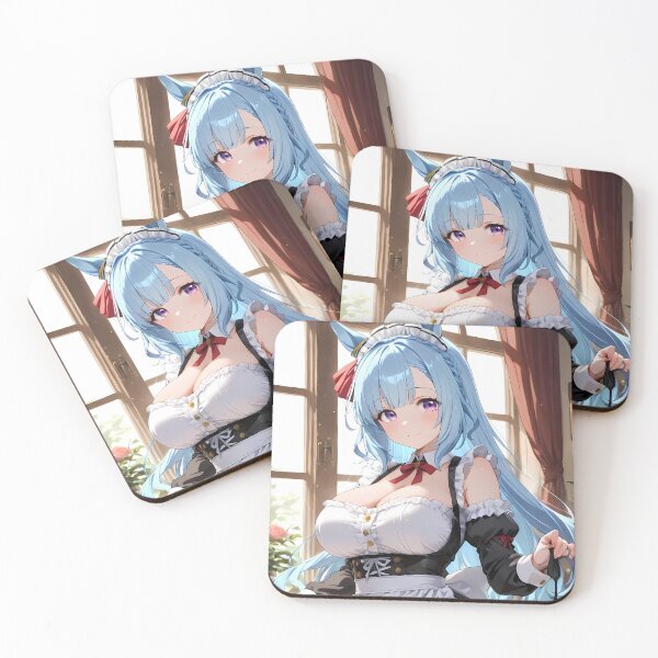 Item preview, Elegant Maid Mejiro Ardan Uma Musume Pretty Derby Fantasy Glow designed and sold by TorbenKuhano.