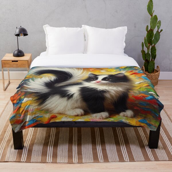 Item preview, Skunk-Cat Hybrid  designed and sold by TinCatOutPost.