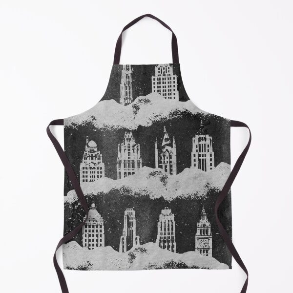 Item preview, Chicago Skyscrapers Rise Above the Fog designed and sold by Irene Estelle.