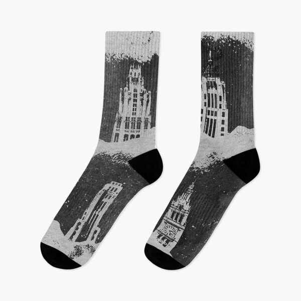 Item preview, Chicago Skyscrapers Rise Above the Fog designed and sold by Irene Estelle.