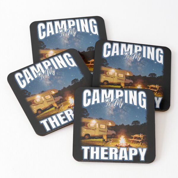 Item preview, Camping Is My Therapy designed and sold by bngfx.