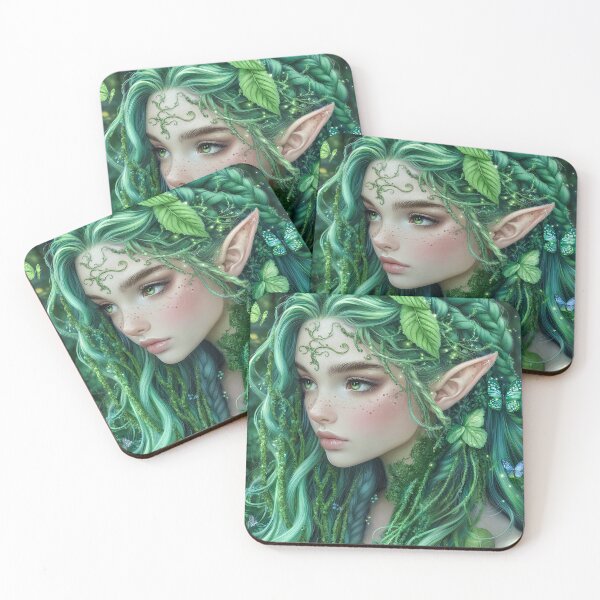Item preview, Elira, Earth Fairy of the Wildwood designed and sold by Mystical Hue Realm.