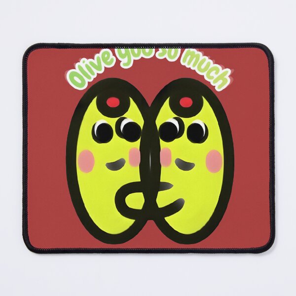Item preview, Olive You So Much – Cute Kawaii Olive Couple Food Pun Art designed and sold by HopeAndHustle.