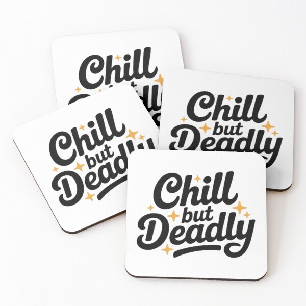 Item preview, Chill But Deadly – Calm Attitude Fierce Mindset Streetwear Design designed and sold by NewUSShop.
