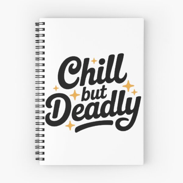 Item preview, Chill But Deadly – Calm Attitude Fierce Mindset Streetwear Design designed and sold by NewUSShop.