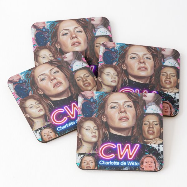 Item preview, Charlotte de Witte Neon Graffiti Vibes designed and sold by Vicky021.