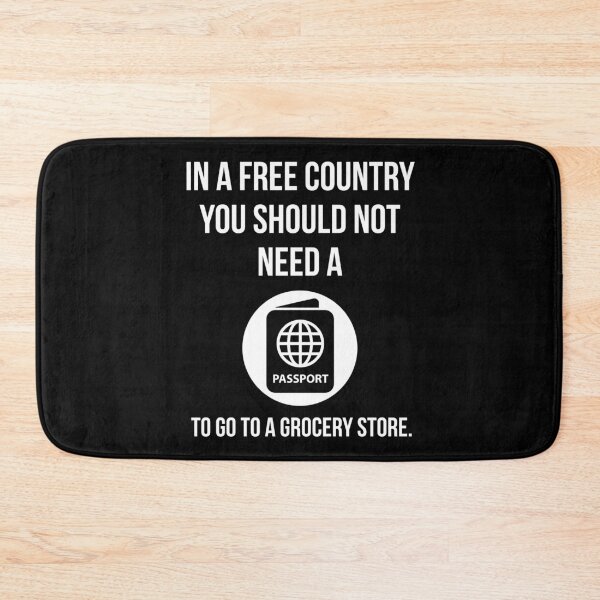 Item preview, You should not need a passport to go to the grocery store. designed and sold by Rachel the Artist .