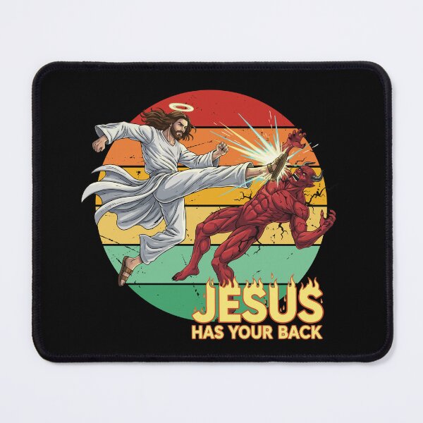 Item preview, Jesus Has Your Back designed and sold by deathanarchy.
