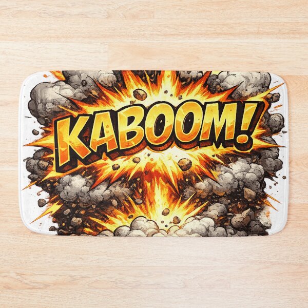 Item preview, KABOOM!  Explosive Comic Book Graffiti Pop Art designed and sold by royalswin.