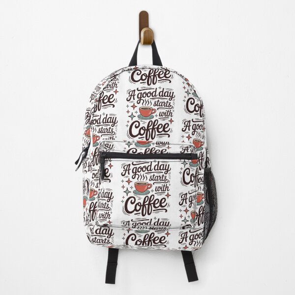 Item preview, A Good Day Starts With Coffee – Cute Morning Coffee Quote Design designed and sold by Lulunza.