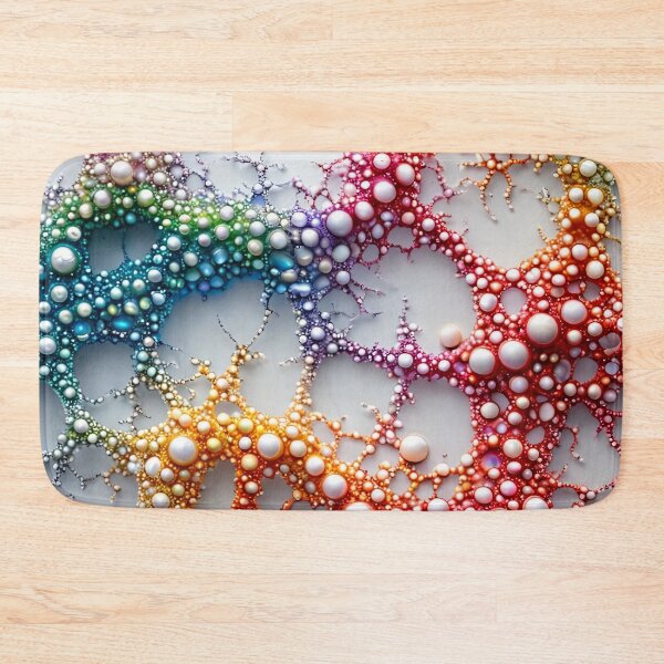 Item preview, Rainbow Bubble Lace designed and sold by Kaleidoscope Print.