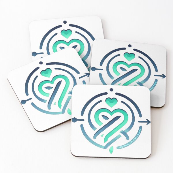 Item preview, Eros Connection Heart Emblem designed and sold by Chaos-Approved.