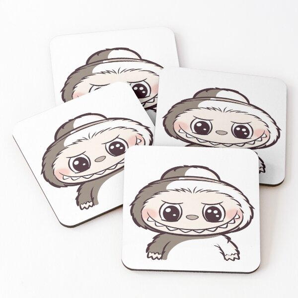 Item preview, Cute Spooky Sloth Monster – Kawaii Creepy Cartoon Character designed and sold by Sushikidsntoddlers.