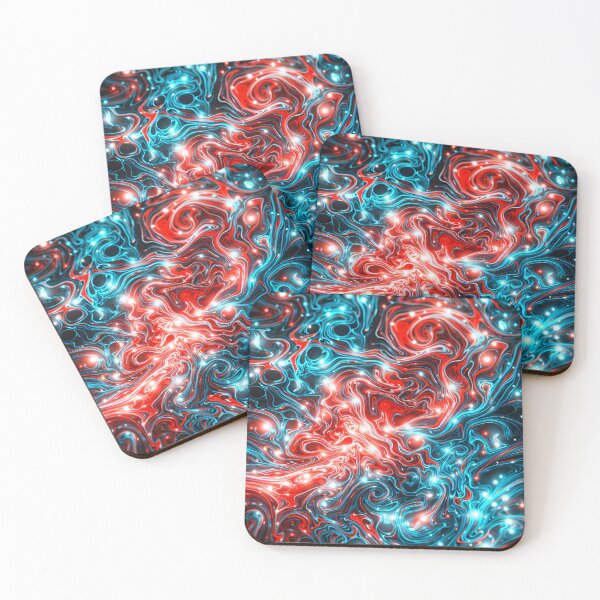 Item preview, Neon Plasma Swirl designed and sold by Kaleidoscope Print.