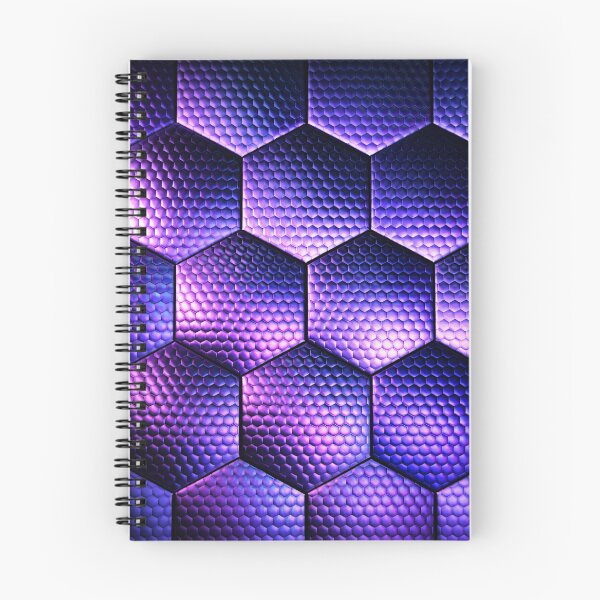 Item preview, Violet Hex Grid designed and sold by Kaleidoscope Print.