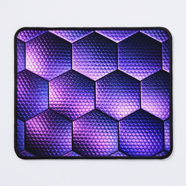 Item preview, Violet Hex Grid designed and sold by Kaleidoscope Print.