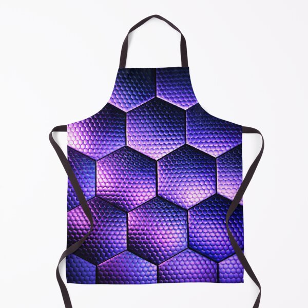 Item preview, Violet Hex Grid designed and sold by Kaleidoscope Print.
