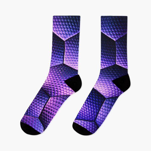 Item preview, Violet Hex Grid designed and sold by Kaleidoscope Print.
