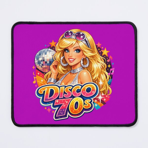 Item preview, Blonde Disco 70s Pinup designed and sold by Arte Cartoon From TagTeam Group.