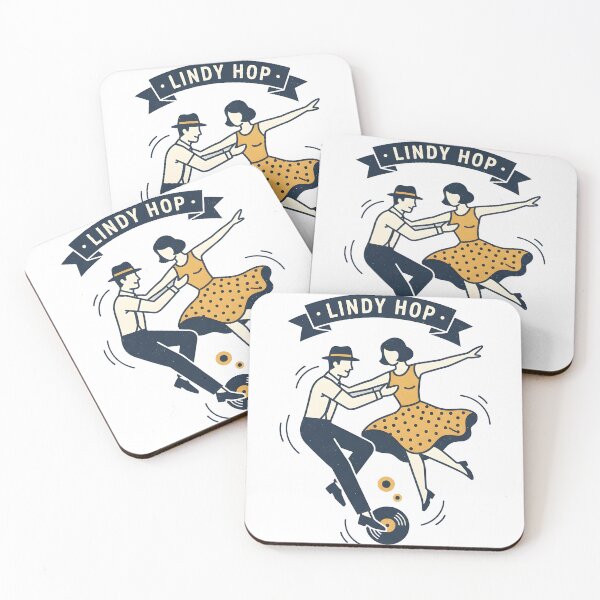 Item preview, Lindy Hop Swing Dance Vintage Rhythm Design designed and sold by artcool-fawzi.