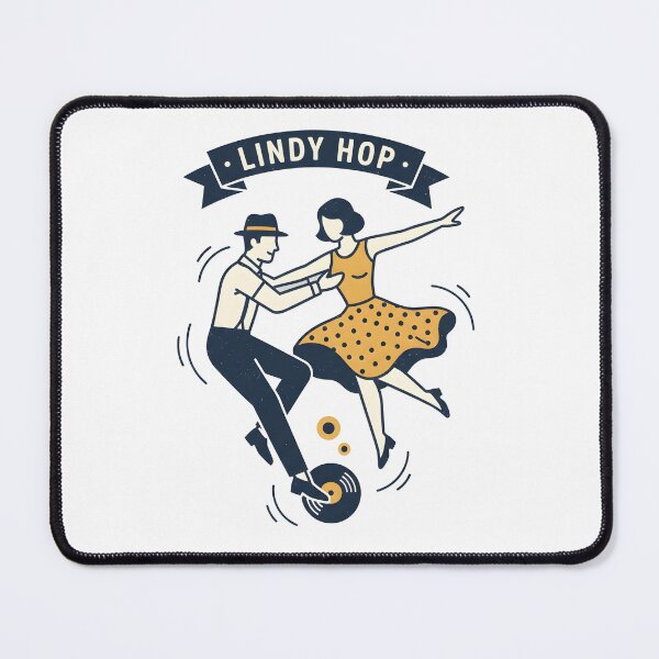 Item preview, Lindy Hop Swing Dance Vintage Rhythm Design designed and sold by artcool-fawzi.