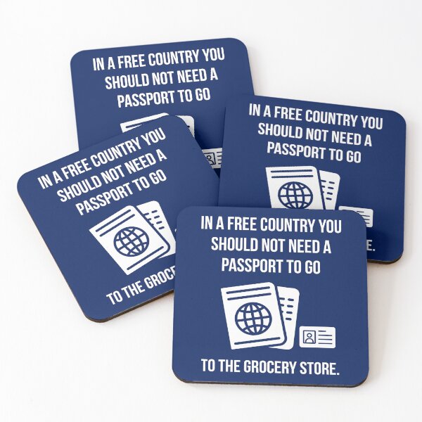Item preview, You should not need a passport to go to the grocery store. designed and sold by Rachel the Artist .