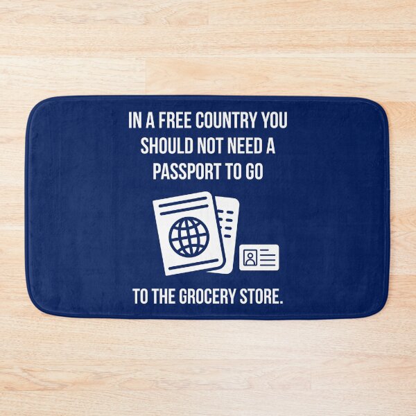 Item preview, You should not need a passport to go to the grocery store. designed and sold by Rachel the Artist .