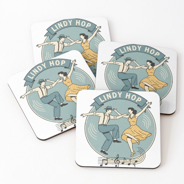 Item preview, Lindy Hop Swing Dance Vintage Rhythm Design designed and sold by artcool-fawzi.