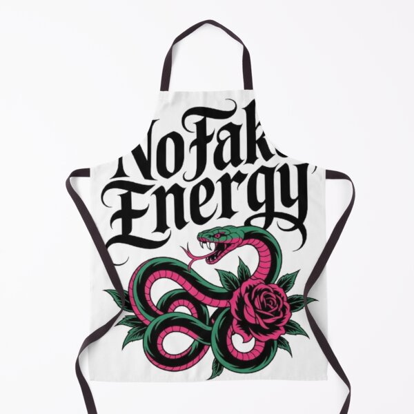 Item preview, No Fake Energy – Real Vibes Only Typography Streetwear Design designed and sold by NewUSShop.