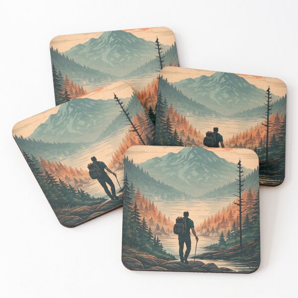 Item preview, Mountaineer Manifesto – Minimalist Mountain Art for Hikers & Climbers designed and sold by AFFILYAT.
