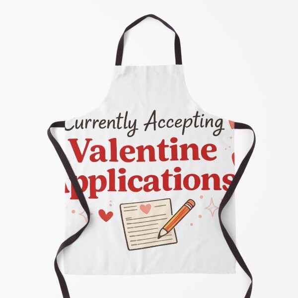 Item preview, Currently Accepting Valentine Applications – Funny Valentine Shirt - NixWing Coolection designed and sold by NixFire.