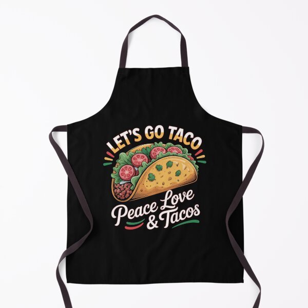 Item preview, Let's Go Taco - Peace Love & Taco's Tomato Design designed and sold by Peter Stawicki.