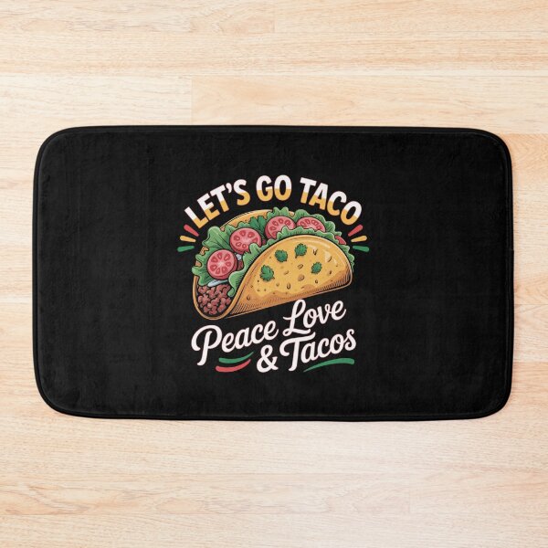 Item preview, Let's Go Taco - Peace Love & Taco's Tomato Design designed and sold by Peter Stawicki.