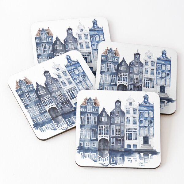 Item preview, Watercolor town  designed and sold by VSHine.