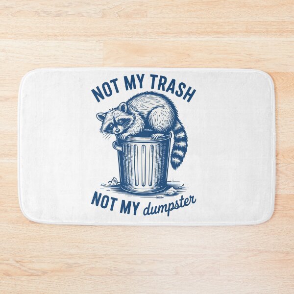 Item preview, Raccoon in Trash Can  designed and sold by Nicoandtheblood.