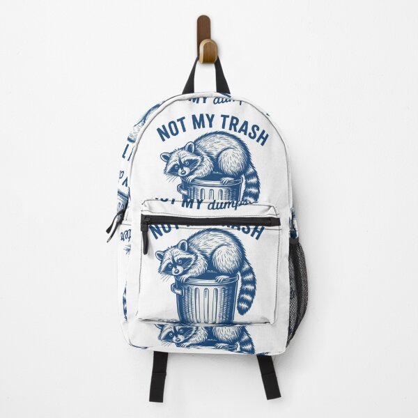 Item preview, Raccoon in Trash Can  designed and sold by Nicoandtheblood.