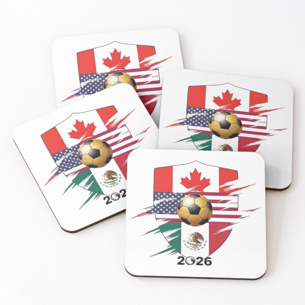 Item preview, Golden Soccer Ball 2026 Host Nations Emblem designed and sold by Bulk store .