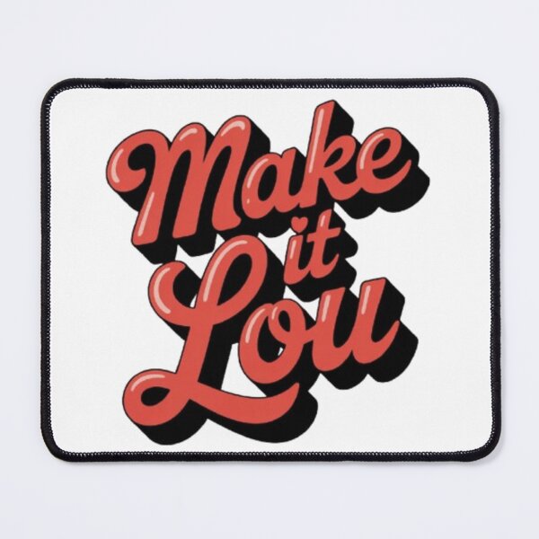 Item preview, Make It Loud – Bold Expression Typography Streetwear Design designed and sold by NewUSShop.