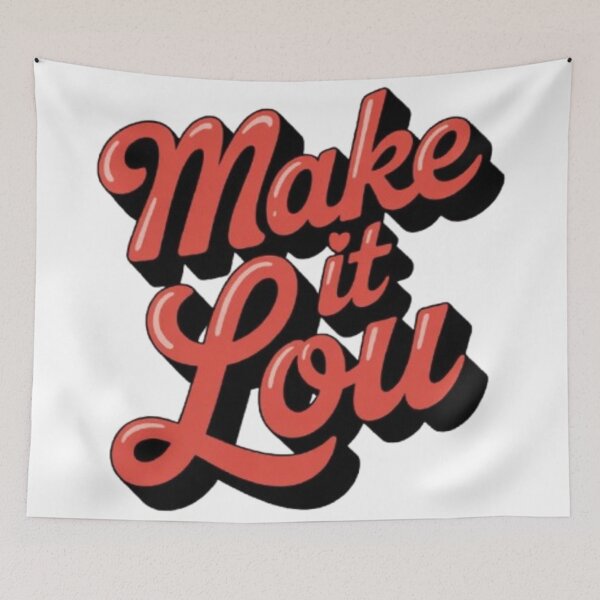 Item preview, Make It Loud – Bold Expression Typography Streetwear Design designed and sold by NewUSShop.