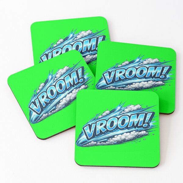 Item preview, VROOM!  Comic Pop Art Graffiti Design for Speed designed and sold by royalswin.