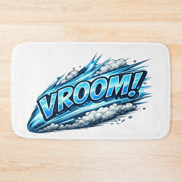 Item preview, VROOM!  Comic Pop Art Graffiti Design for Speed designed and sold by royalswin.