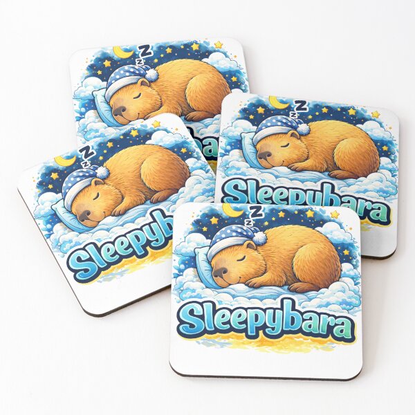 Item preview, Sleeping Cabybara designed and sold by JosueShop101.