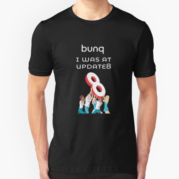 bunq - I was at update 8 Slim Fit T-Shirt